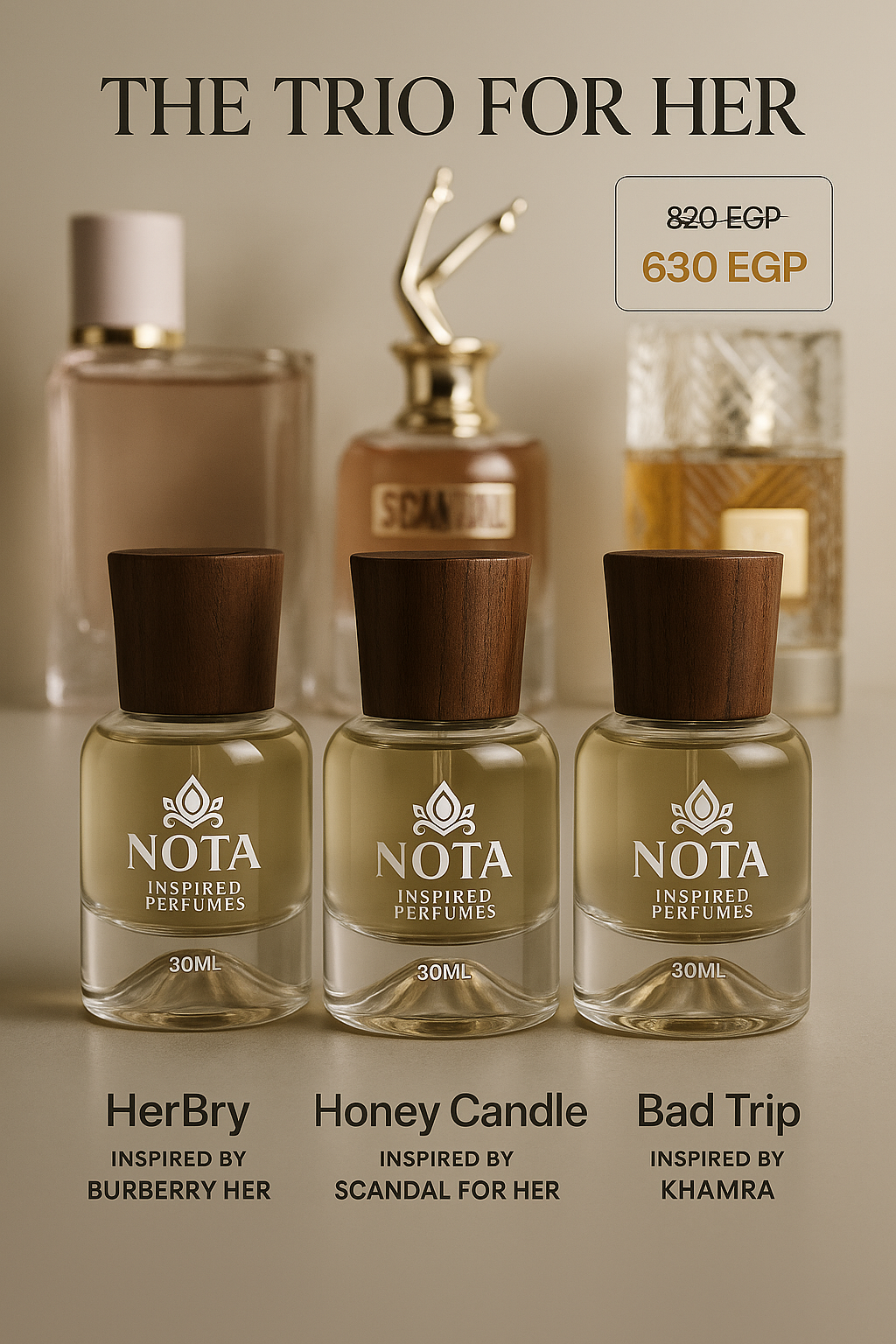 The Trio Bundle For Her